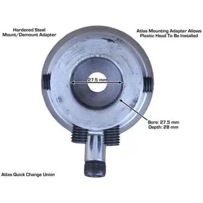 Atlas ATEATTC-QCHAK Quick Change Mount Demount Head Assembly